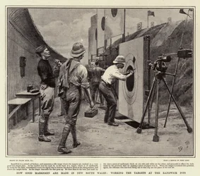 Cómo se hacen los buenos tiradores en Nueva Gales del Sur, trabajando en los objetivos en los pozos de Randwick