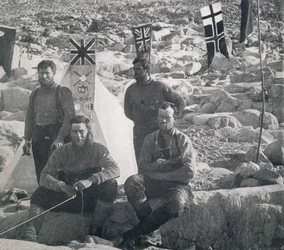 El Segundo Grupo Occidental en Cabo Geología en el Día de Navidad, 1911, 1913