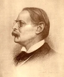 Edmund William Gosse, poeta, autor y crítico inglés, 1913