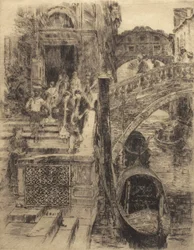 Puente de los Suspiros, Venecia (Lámina 1)