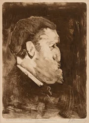 Caricatura de William Gedney Bunce, 1883-84