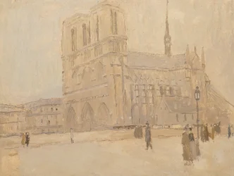 Notre Dame en invierno