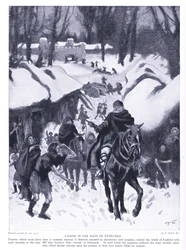 Hambruna en los días de Ethelred AD1005, años 1920