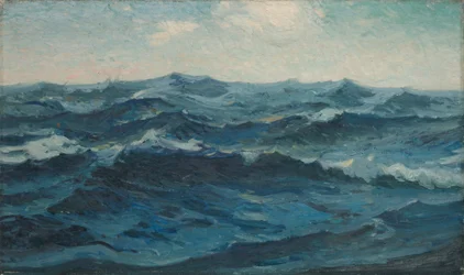 antes de 1915 (óleo sobre lienzo)