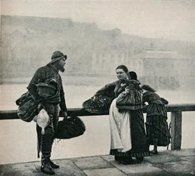 Pescadores, Whitby, c. 1890