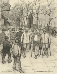 El paseo de los heridos, 1917
