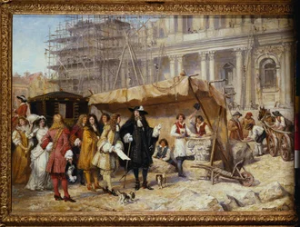 Carlos II y Wren en San Pablo
