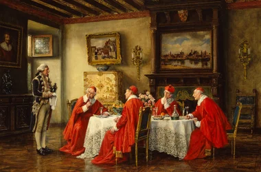 Bajo sospecha (óleo sobre lienzo)