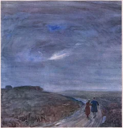 Vuelo, c.1920 (litografía en color)