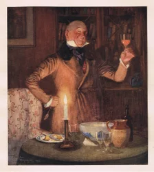 Mr Micawber en su elemento