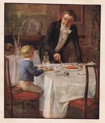 El amable camarero