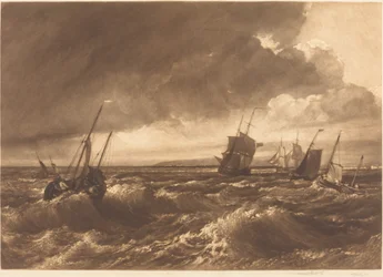 La Boca del Támesis—Isla de Sheppey en la Distancia