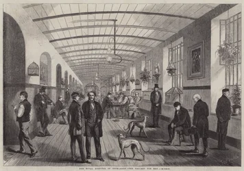 El Hospital Real de Bethlehem, la galería para hombres