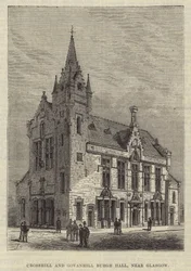 Salón del Burgo de Crosshill y Govanhill, cerca de Glasgow