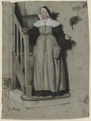 The Letter of Admission, Interior of a Convent