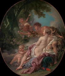 Angélica y Medoro, 1763