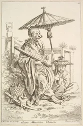 Otro músico chino, 1738-45