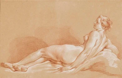 Boucher - Mujer joven tumbada