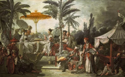 Chinoiserie: Banquete del emperador