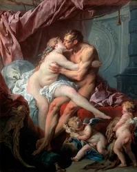 Heracles y Ónfale, siglo XVIII