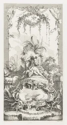 Leda en Nouveaux Morceaux pour des paravents (Nuevos conceptos para pantallas)