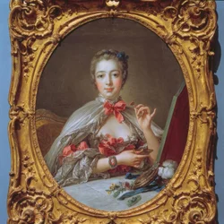Madame de Pompadour en el tocador