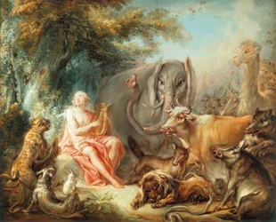 Orfeo encanta a los animales
