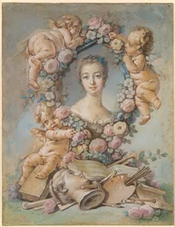 Retrato de la Marquesa de Pompadour
