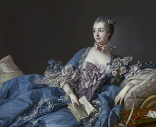 Retrato de la Marquesa de Pompadour 1721-1764, ca 1758
