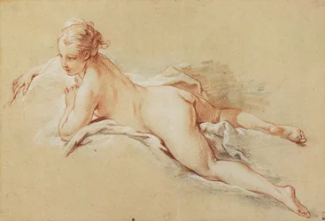 Desnudo recostado