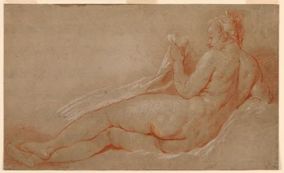 Estudio para Desnudo Reclinado