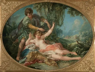 Silvia liberada por Aminta, 1755