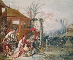 La caza china, c.1742