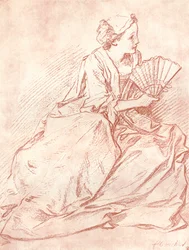 La Dama con el Abanico, siglo XVIII