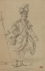 Tithonus. Diseño de vestuario para la ópera Titon et l