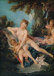 Venus consolando a Cupido