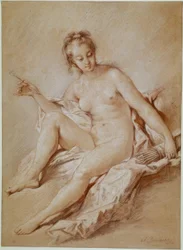 Venus con flecha y carcaj