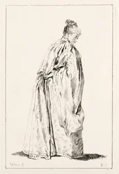 Mujer de pie