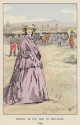 Carreras en el Bois de Boulogne, 1862