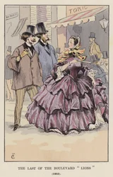 El Último de los Leones del Boulevard, 1853