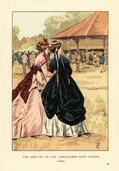 El refugio del hipódromo de Longchamps