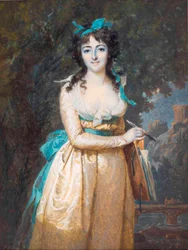 François Dumont - Retrato de mujer