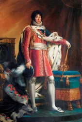 Retrato de Joaquín Murat, rey de Nápoles y de las Dos Sicilias, por François Gérard.