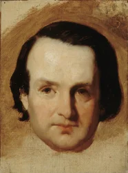 Retrato de Victor Hugo 1802-1885, ca 1835