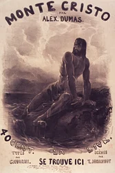 Louis Français-Dantès en su roca