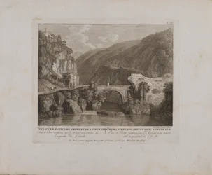Vista de parte del convento de S. Cosimato (nº III)