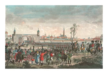 Entrada de los franceses en Viena, 14 de noviembre de 1805, c1850