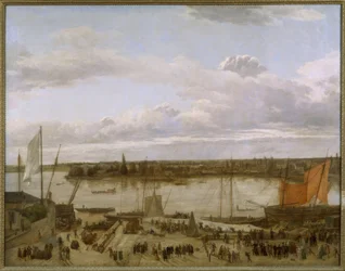 Vista del puerto de Nantes