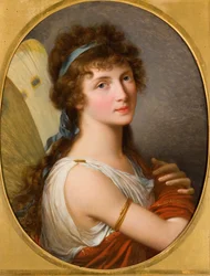 Retrato de Lady Charlemont como Psique