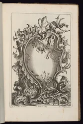 Cartucho con el bastón de Mercurio, Libro de Cartuchos Irregulares